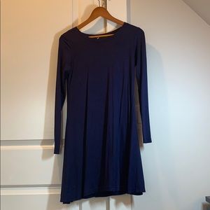 Navy long sleeve dress!